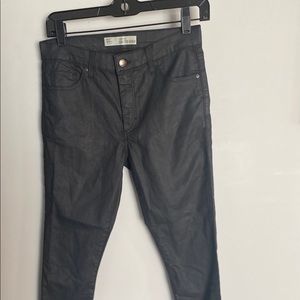 Topshop Moto Coated Leigh